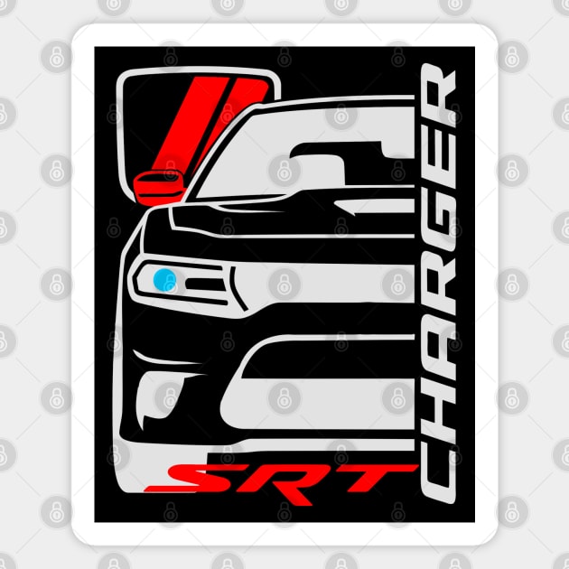 Charger SRT Magnet by BlueRoller